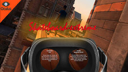 VR Ride movie: Skateboard